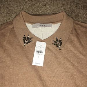 Final sale Loft Collared Sweater